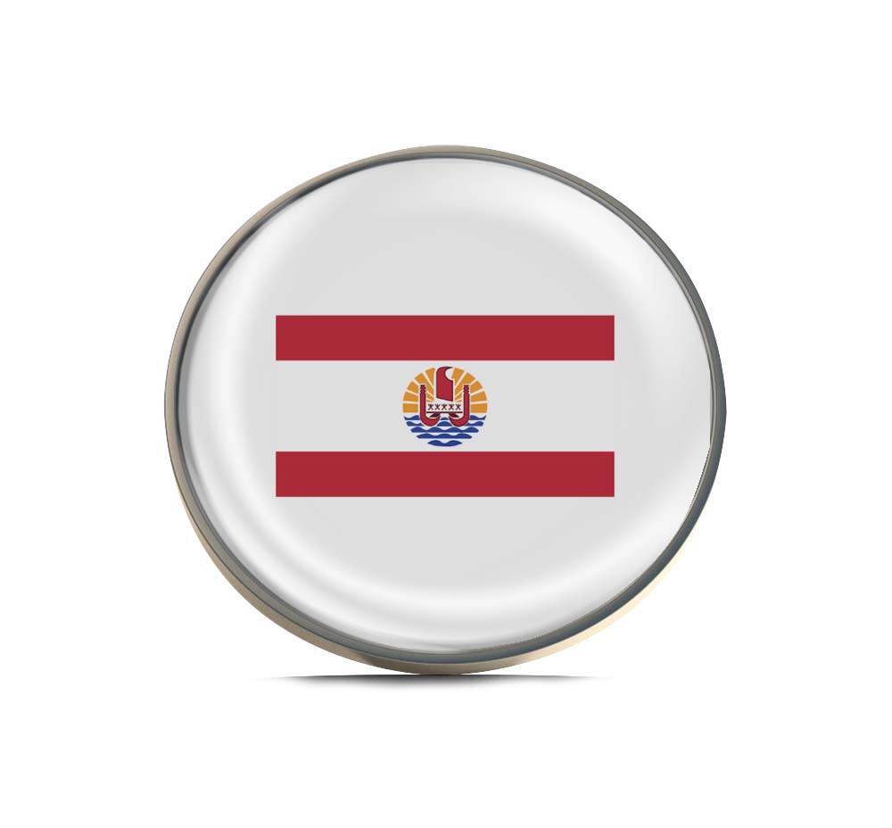 Flag of French Polynesia Limited Edition Lapel Pin Exclusive Metal Brooch Badge Accessories For Backpack, Clothes, Hats | Cute Gifts and Collectibles