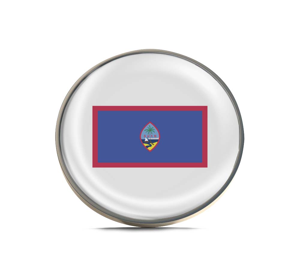 Flag of Guam Limited Edition Lapel Pin Exclusive Metal Brooch Badge Accessories For Backpack, Clothes, Hats | Cute Gifts and Collectibles