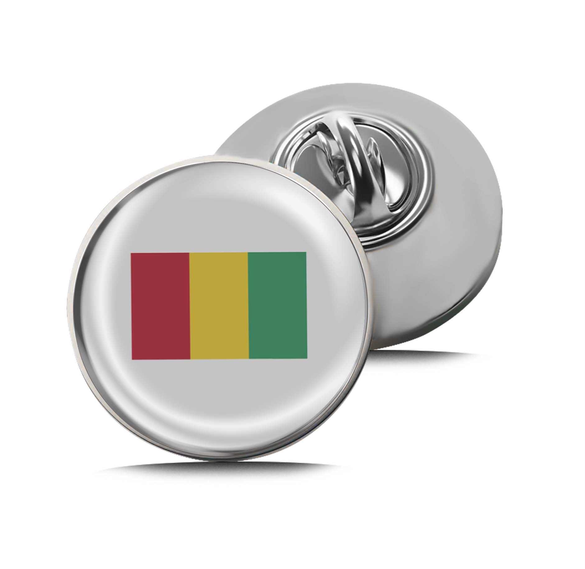 Flag of Guinea Limited Edition Lapel Pin Exclusive Metal Brooch Badge Accessories For Backpack, Clothes, Hats | Cute Gifts and Collectibles