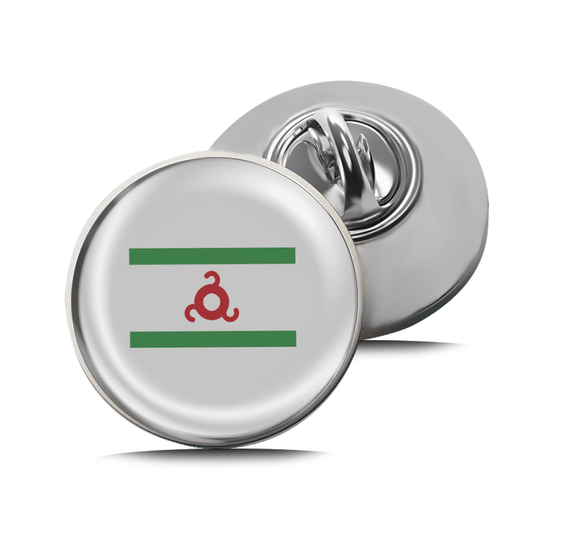 Flag of Ingushetia Limited Edition Lapel Pin Exclusive Metal Brooch Badge Accessories For Backpack, Clothes, Hats | Cute Gifts and Collectibles