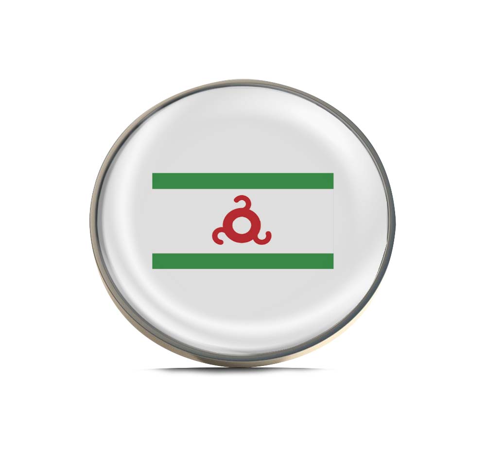 Flag of Ingushetia Limited Edition Lapel Pin Exclusive Metal Brooch Badge Accessories For Backpack, Clothes, Hats | Cute Gifts and Collectibles