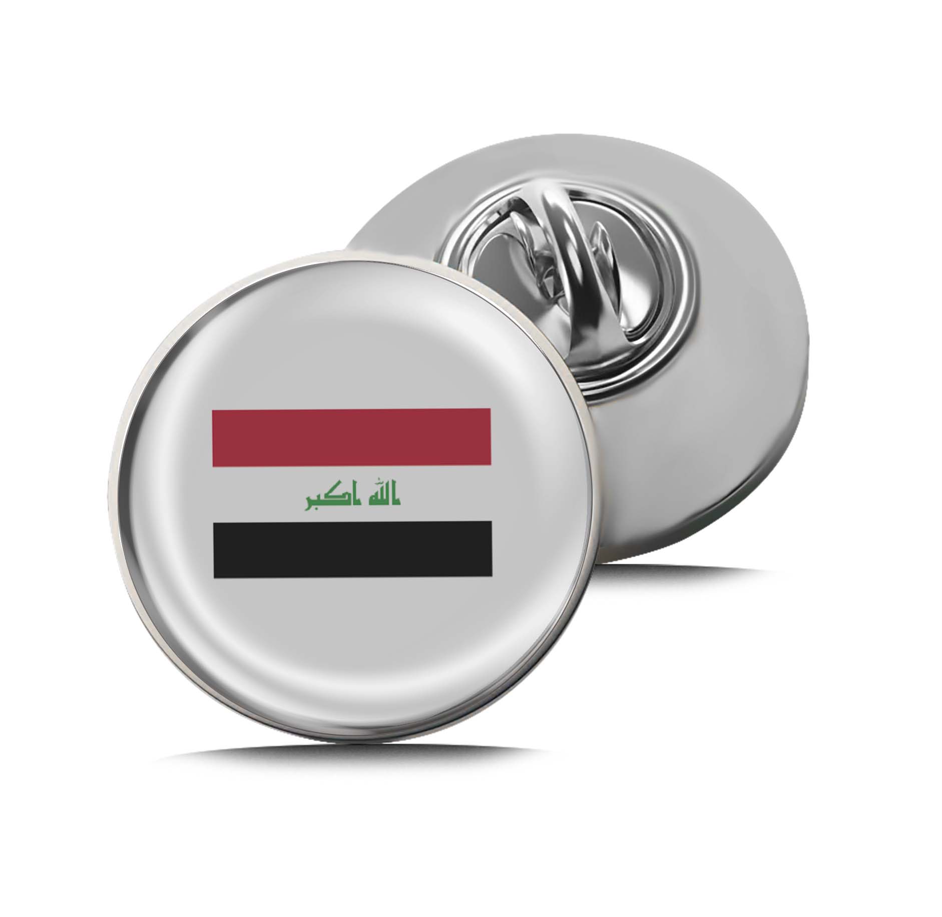 Flag of Iraq Limited Edition Lapel Pin Exclusive Metal Brooch Badge Accessories For Backpack, Clothes, Hats | Cute Gifts and Collectibles