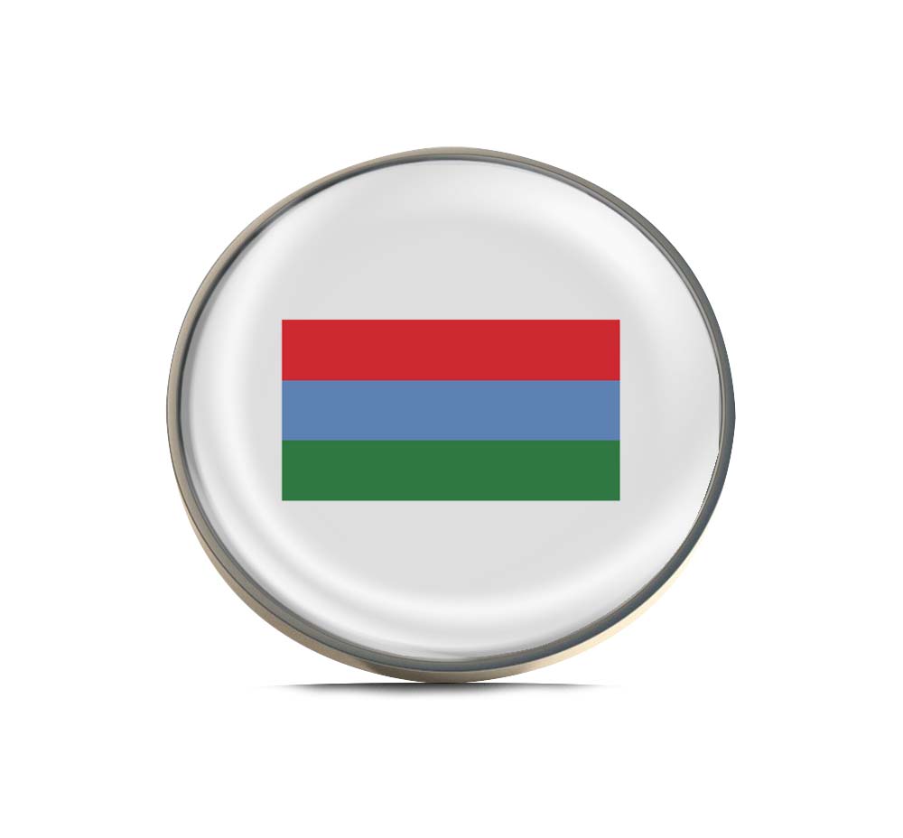 Flag of the Republic of Karelia Limited Edition Lapel Pin Exclusive Metal Brooch Badge Accessories For Backpack, Clothes, Hats | Cute Gifts and Collectibles