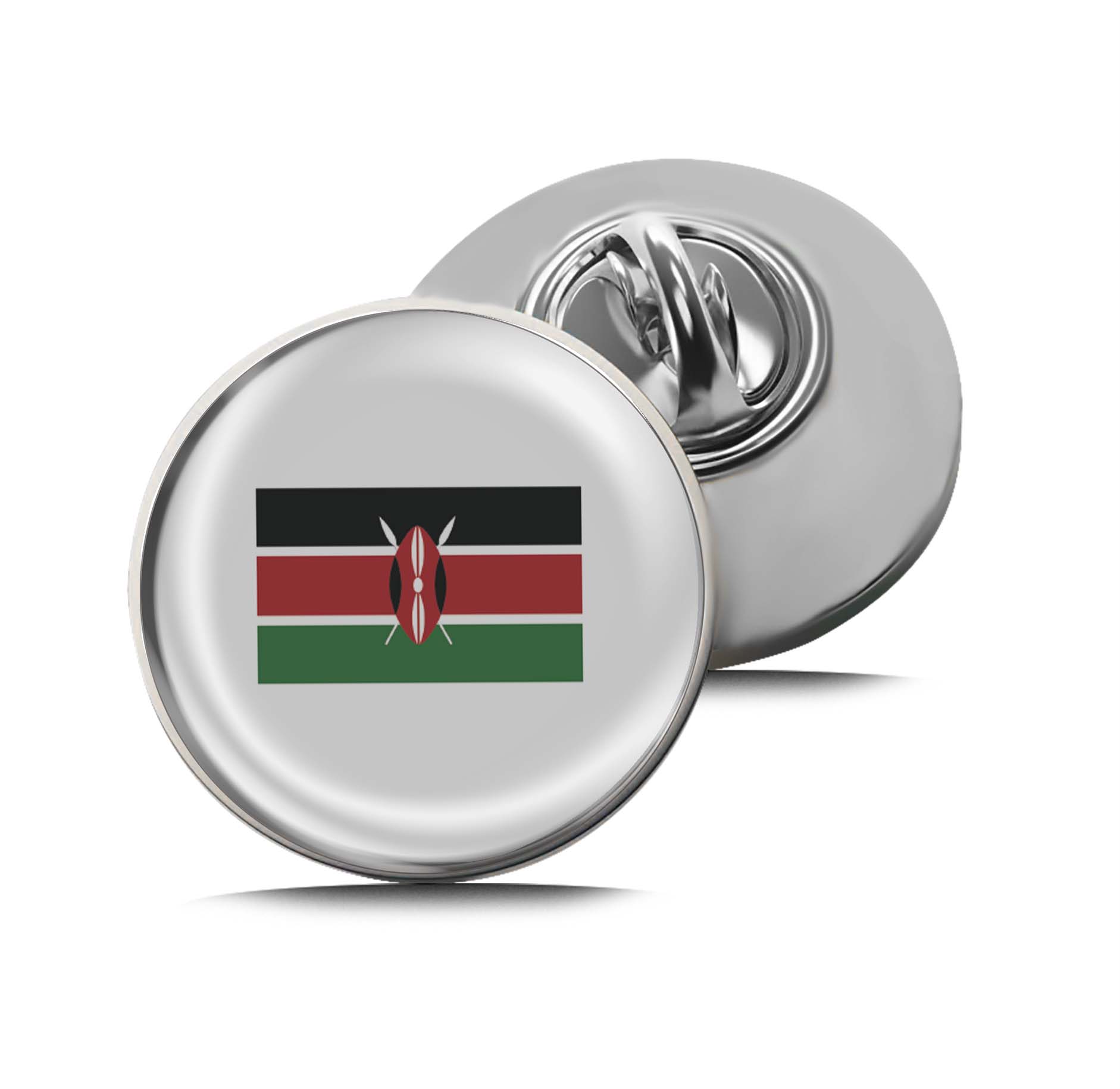 Flag of Kenya Limited Edition Lapel Pin Exclusive Metal Brooch Badge Accessories For Backpack, Clothes, Hats | Cute Gifts and Collectibles