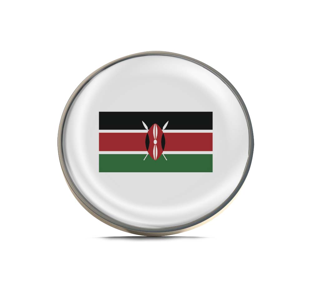 Flag of Kenya Limited Edition Lapel Pin Exclusive Metal Brooch Badge Accessories For Backpack, Clothes, Hats | Cute Gifts and Collectibles