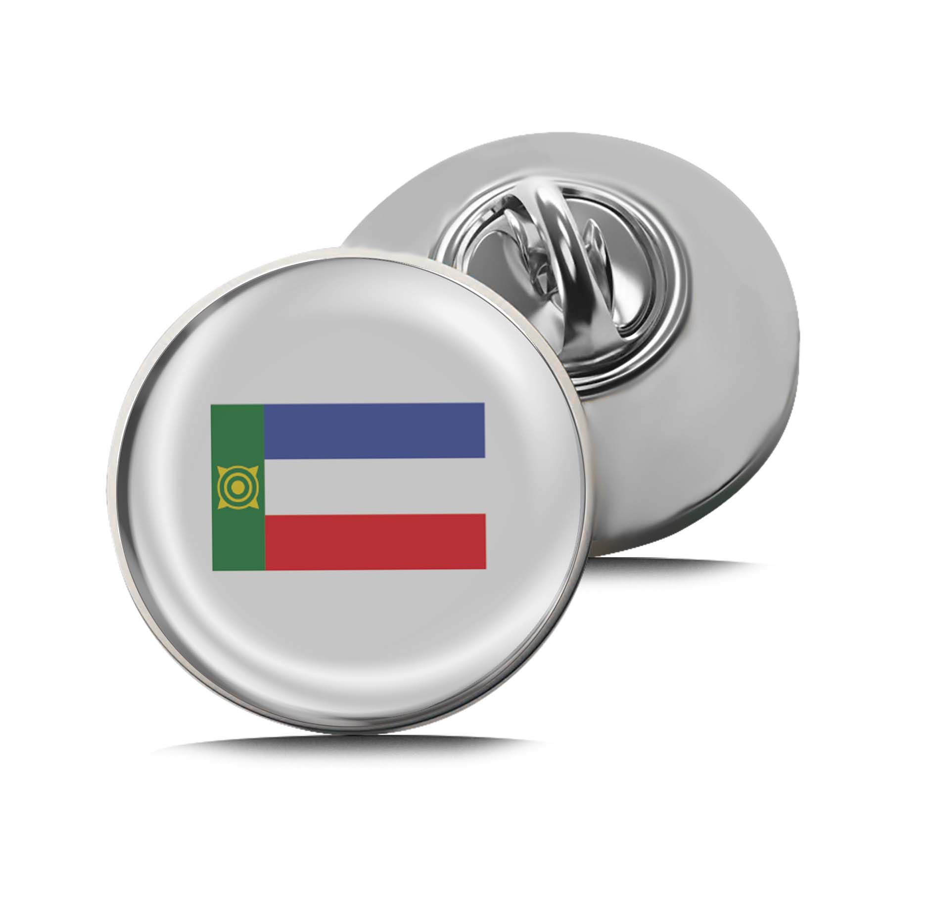 Flag of Khakassia Limited Edition Lapel Pin Exclusive Metal Brooch Badge Accessories For Backpack, Clothes, Hats | Cute Gifts and Collectibles