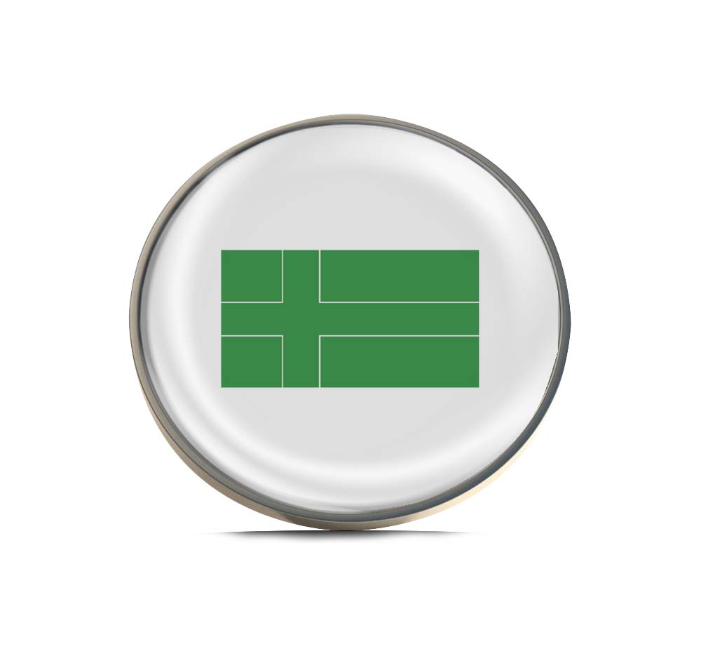 Flag of Ladonia Limited Edition Lapel Pin Exclusive Metal Brooch Badge Accessories For Backpack, Clothes, Hats | Cute Gifts and Collectibles