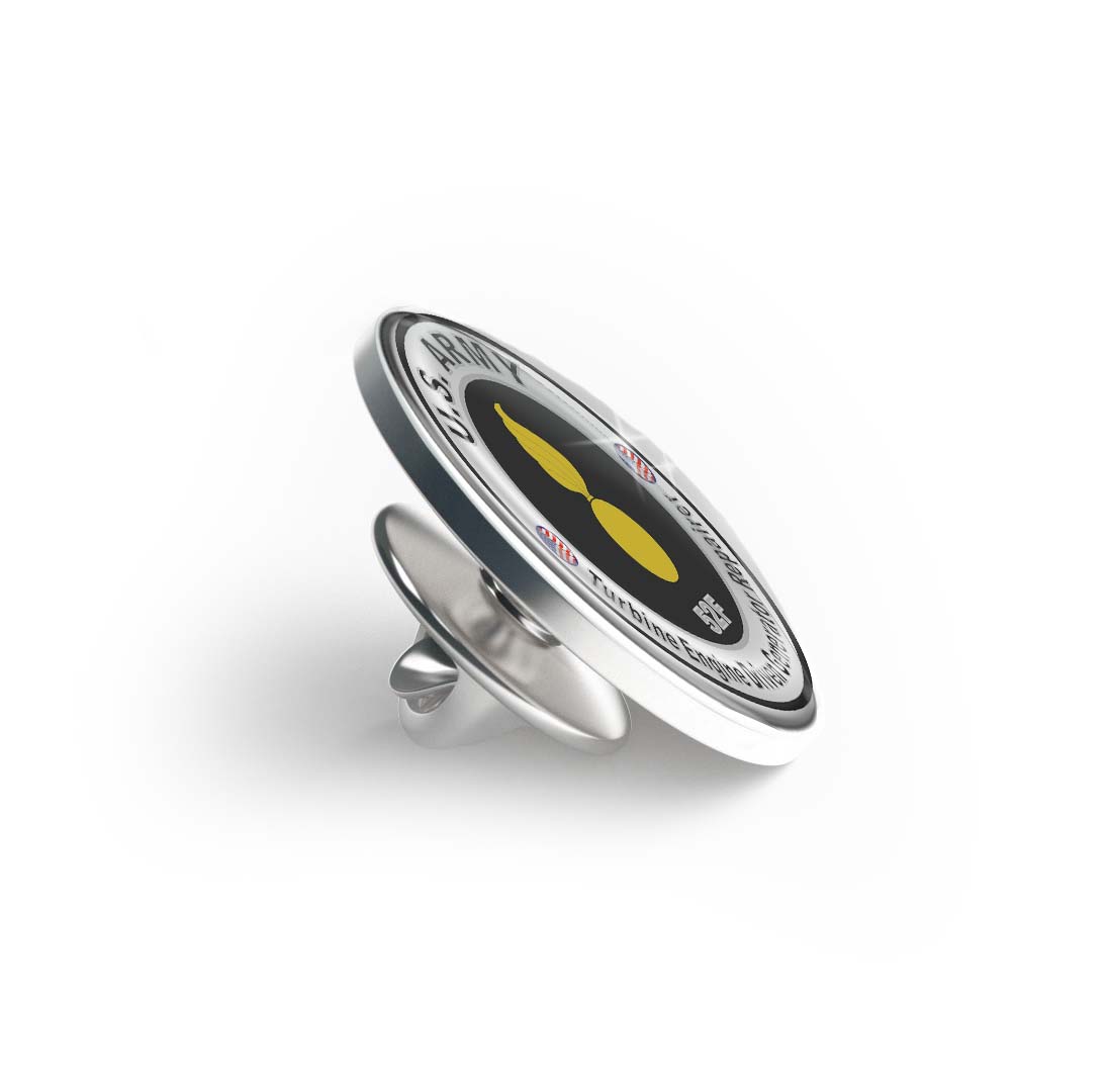 U.S. Army MOS 52F Turbine Engine Driven Generator Repairer Limited Edition Lapel Pin Exclusive Metal Brooch Badge Accessories For Backpack, Clothes, Hats | Cute Gifts and Collectibles