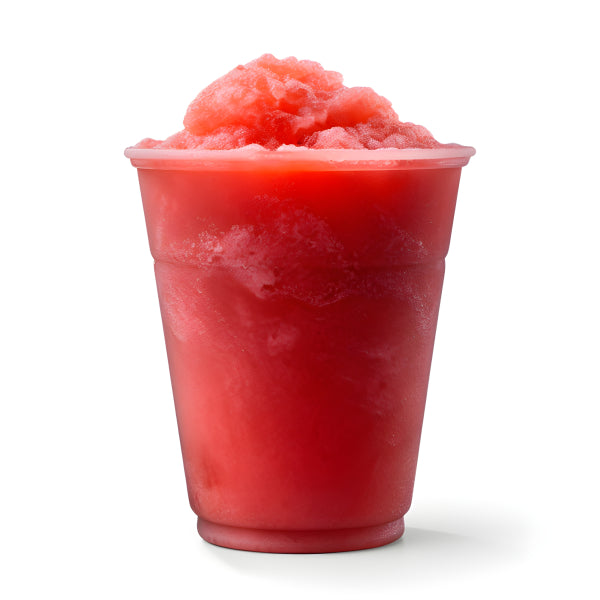 Vinyl Decal, Refreshing Vibrant Red Frozen Drink Wall Art Poster Print, 5 x 7 or 8 x 10 Inch Unframe
