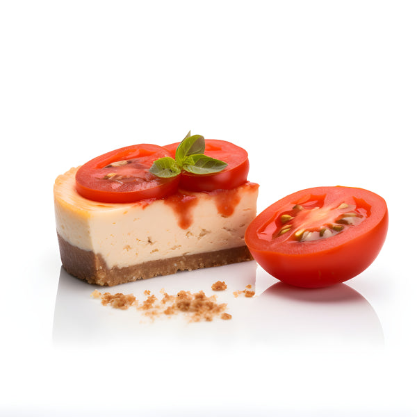 Vinyl Decal, Gourmet Savory Cheesecake Culinary Wall Art Print Modern Kitchen Decor Poster