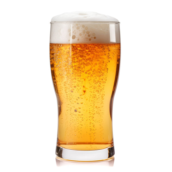Vinyl Decal, Bubbling Pint of Lager Beer Kitchen or Bar Decor Print