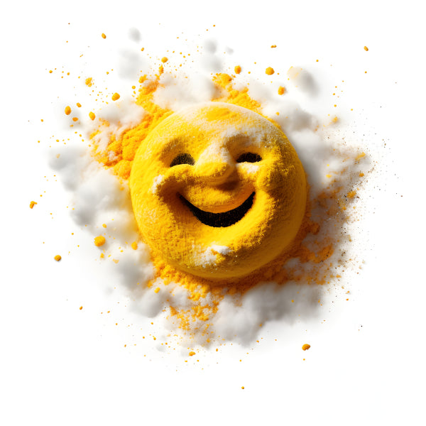 Vinyl Decal, Vibrant Yellow Smiling Face Wall Art Poster Print, Cheerful Modern Decor