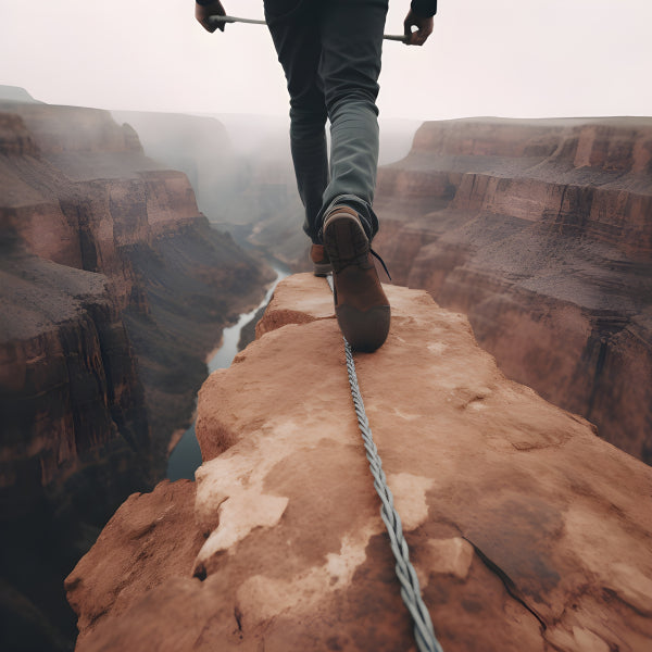Vinyl Decal, Canyon Crossing Adventure Wall Art Poster