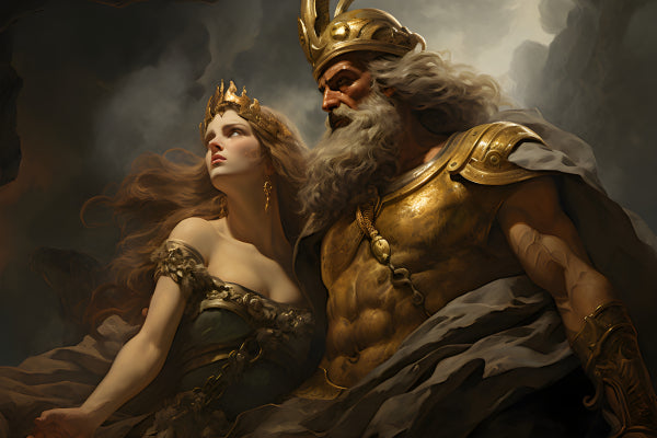 Vinyl Decal, Norse Mythology Inspired Fantasy Artwork for Wall Decor (5" x 7")