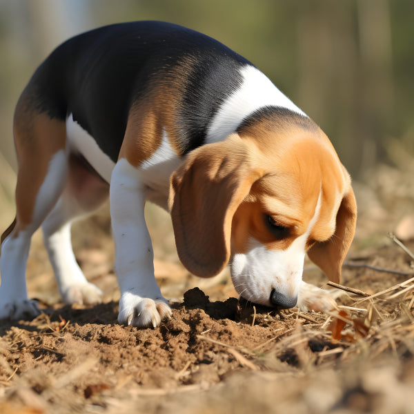 Vinyl Decal, Beagle Puppy Dog (5" x 7")