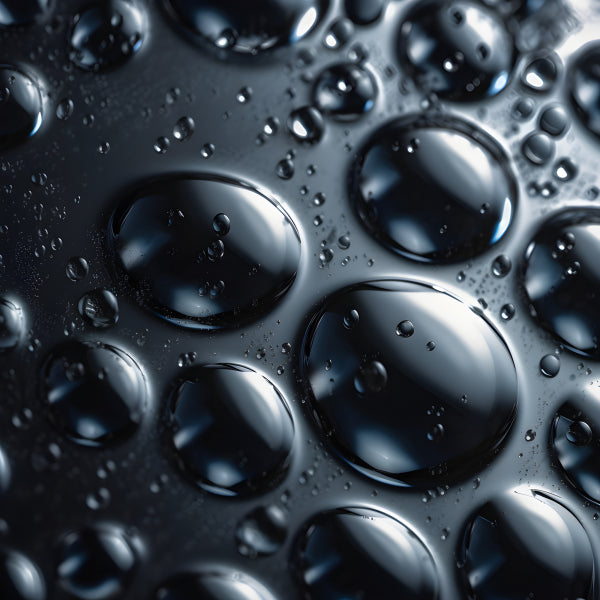 Vinyl Decal, Macro Photography of Water Droplets (5" x 7")