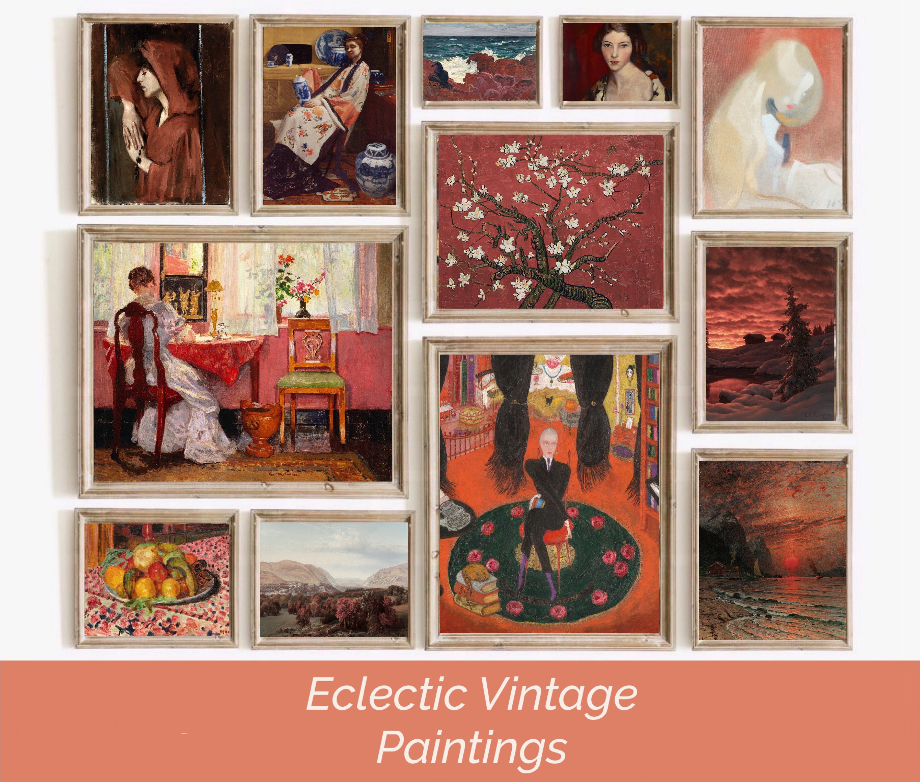 Vinyl Decal, Varied Assortment of Classic and Artistic Images for Home Decoration, Creating a Beauti