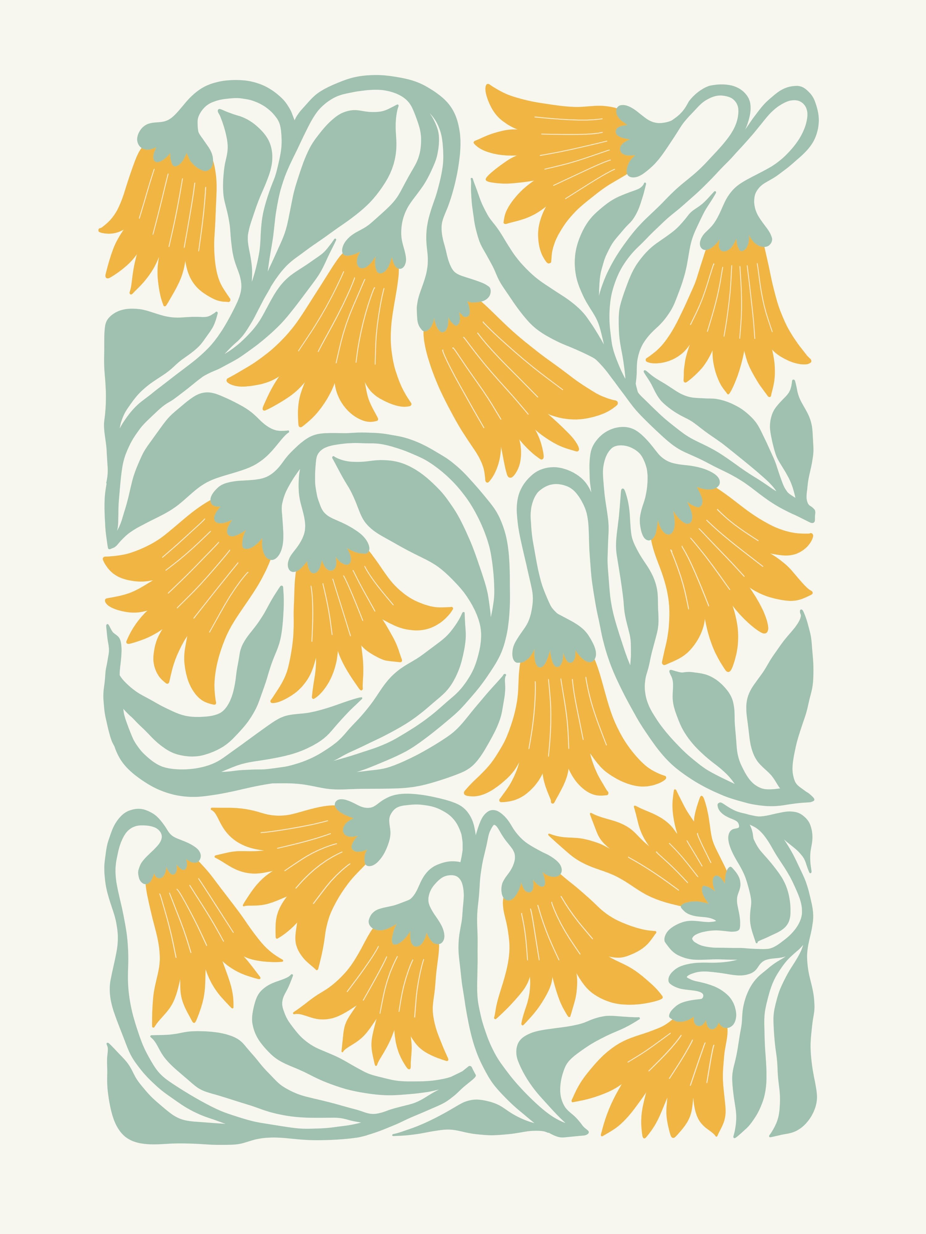 Vinyl Decal, Retro Vibes Art (5" x 7")