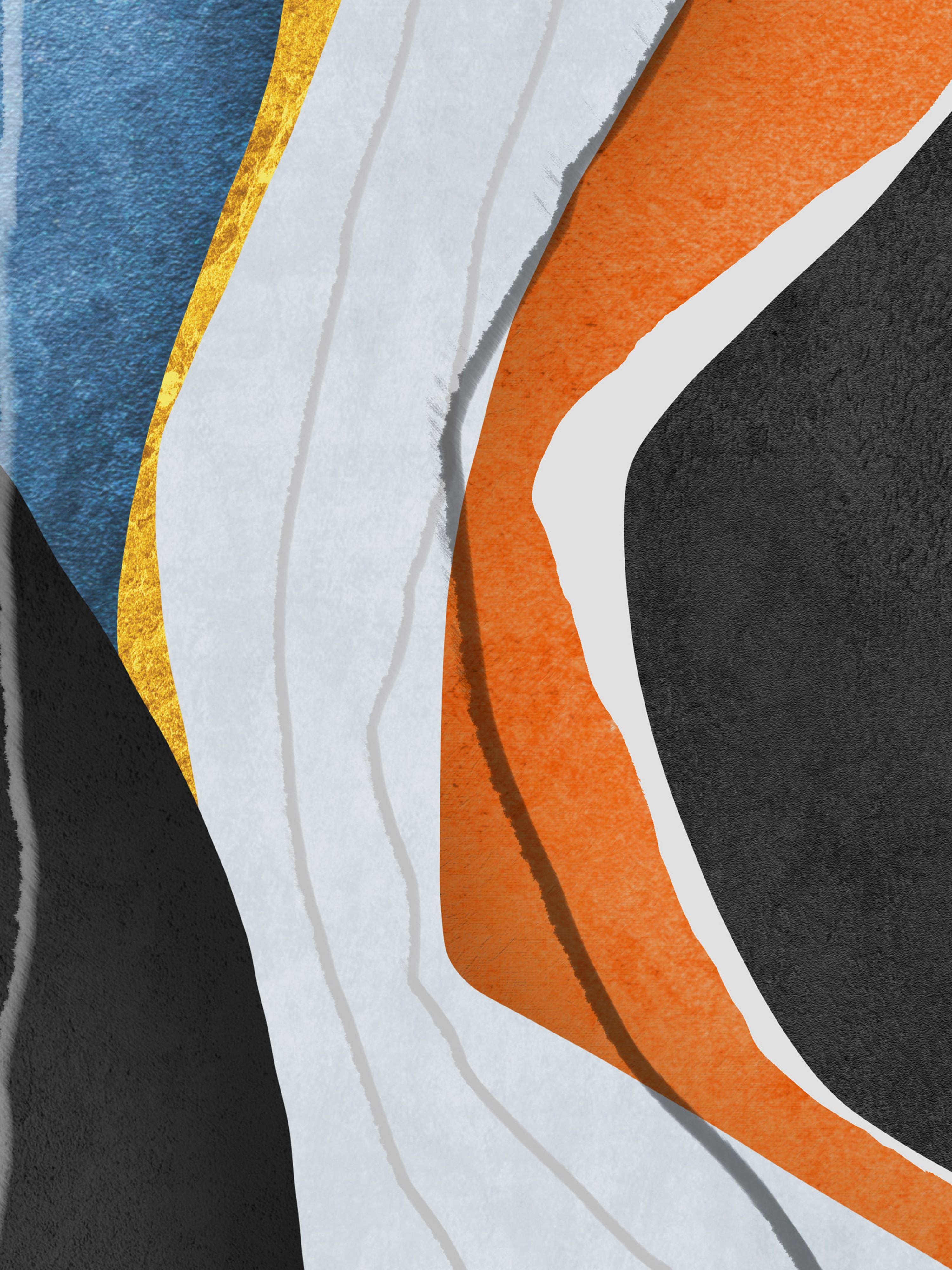 Vinyl Decal, Geometric Abstract Art (5" x 7")