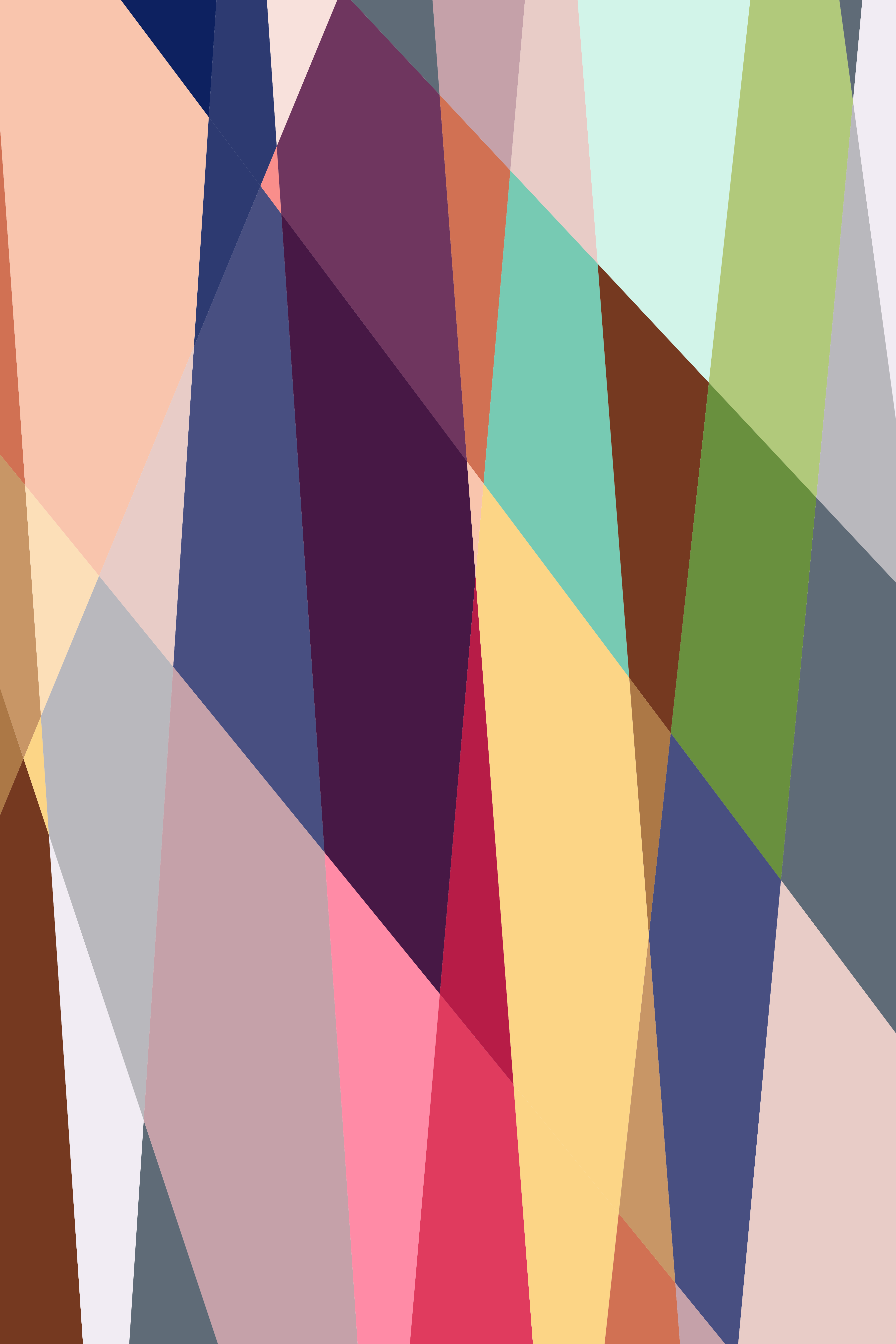 Vinyl Decal, Abstract Geometric Design.. (5" x 7")