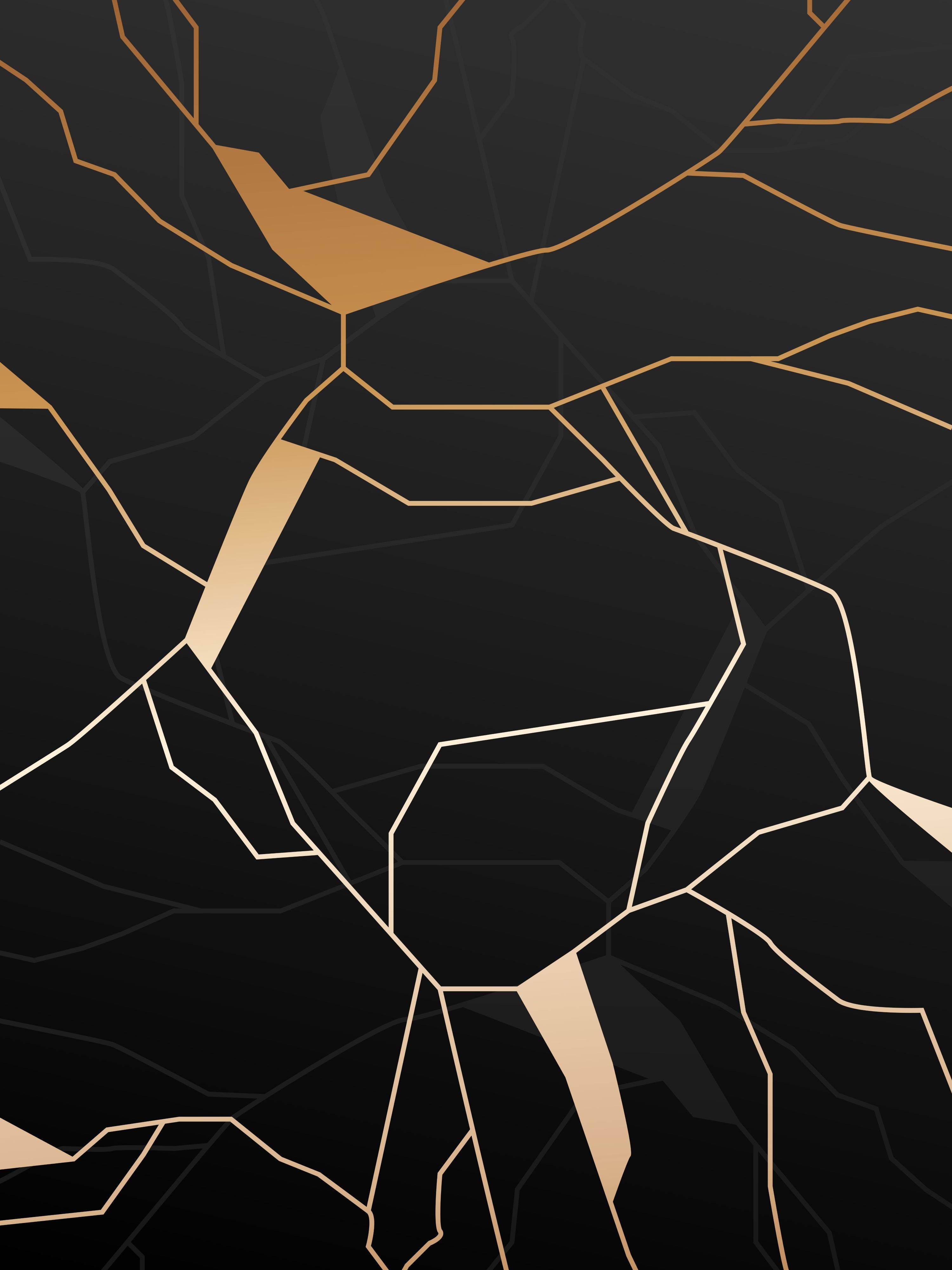 Vinyl Decal, Abstract Marble Design (5" x 7")