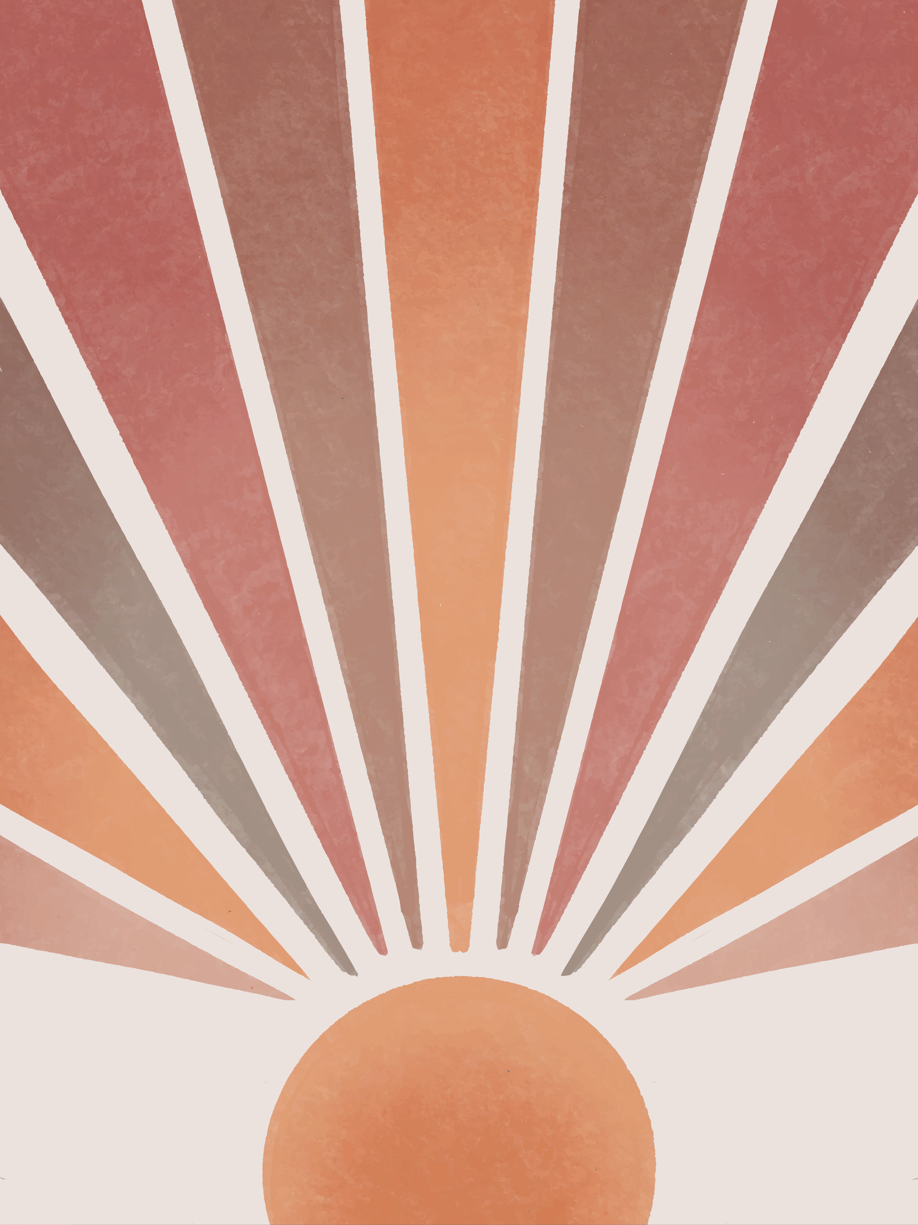 Vinyl Decal, The Rising Light (5" x 7")