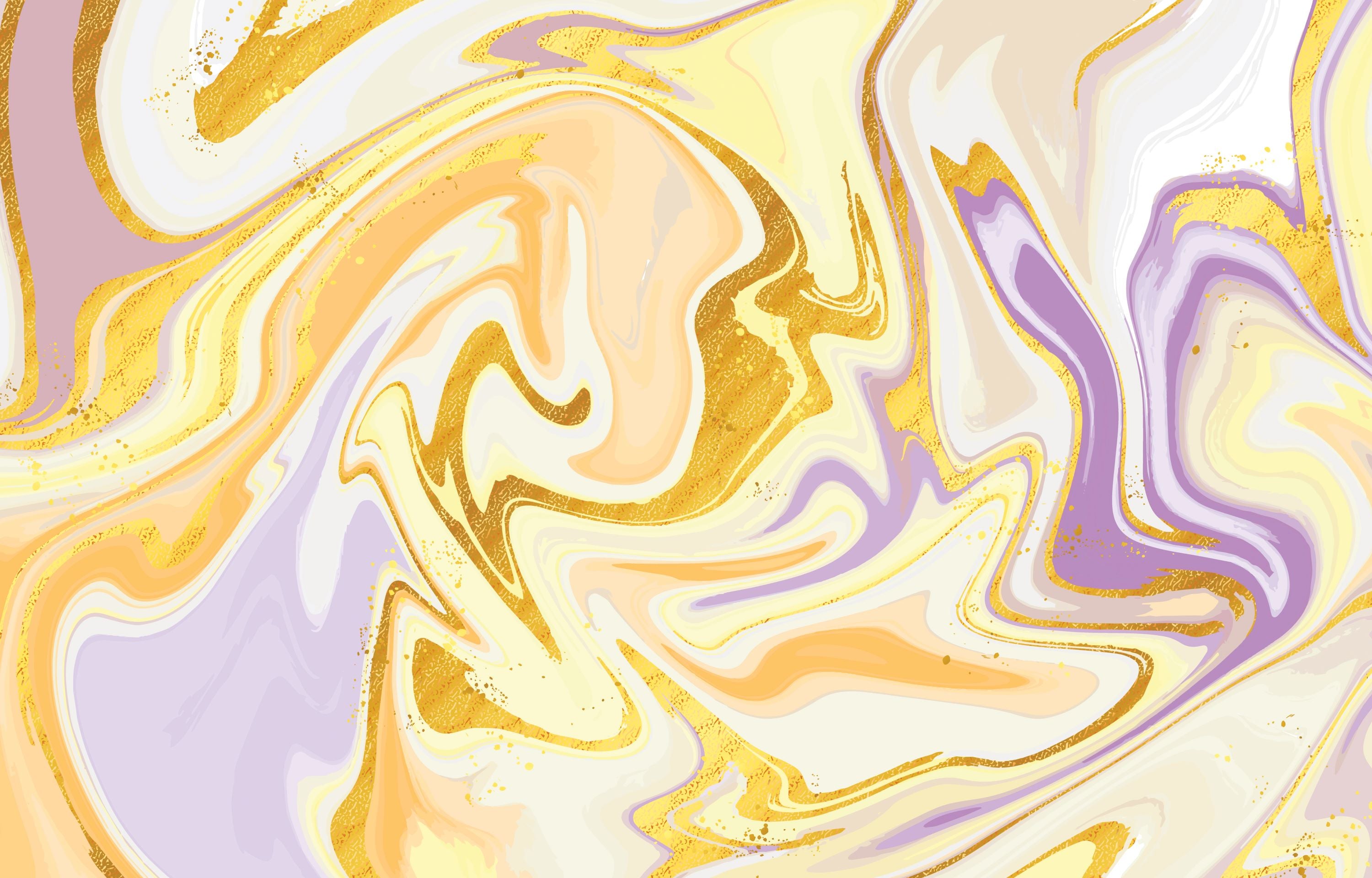 Vinyl Decal, Opulent Fluid Flow (5" x 7")