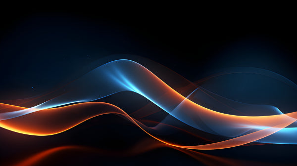 Vinyl Decal, Futuristic 3D Liquid Wavy Shapes Art Print for Modern Home, 5 x 7 or 8 x 10 Inch Unfram