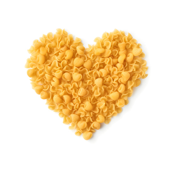 Vinyl Decal, Heart Shaped Pasta Kitchen Wall Art Poster Italian Food Lover Gift, 5 x 7 or 8 x 10 Inc