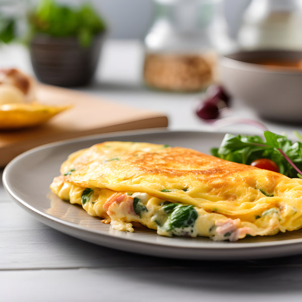 Vinyl Decal, Gourmet Omelette Kitchen Wall Art Poster, 5 x 7 or 8 x 10 Inch Unframed Poster for Home