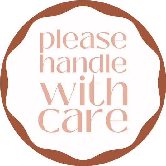 Inspirational Quote "Please Handle With Care" Motivational Sticker Vinyl Decal Motivation Stickers- 5" Vinyl Sticker Waterproof