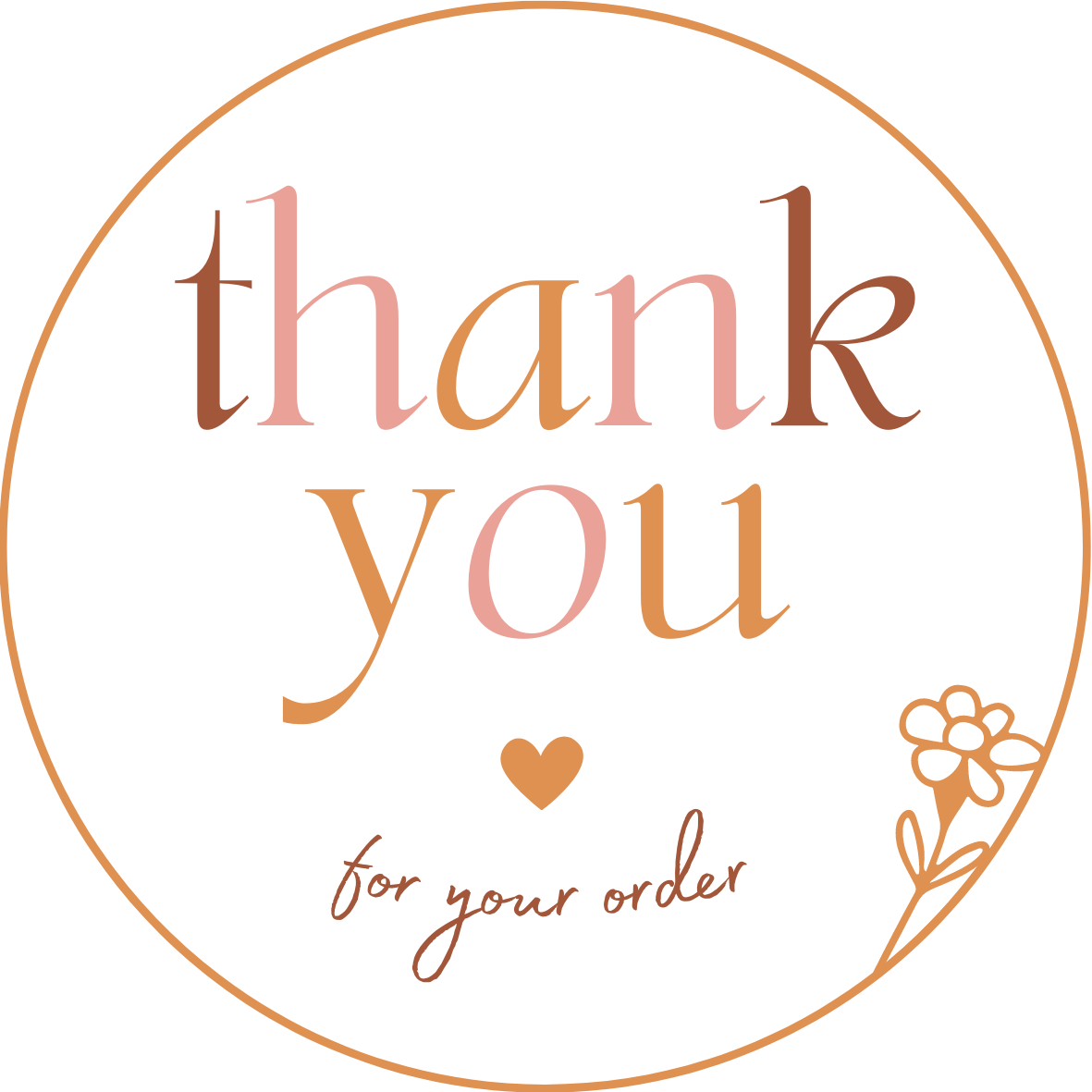 Inspirational Quote "Thank You" Motivational Sticker Vinyl Decal Motivation Stickers- 5" Vinyl Sticker Waterproof