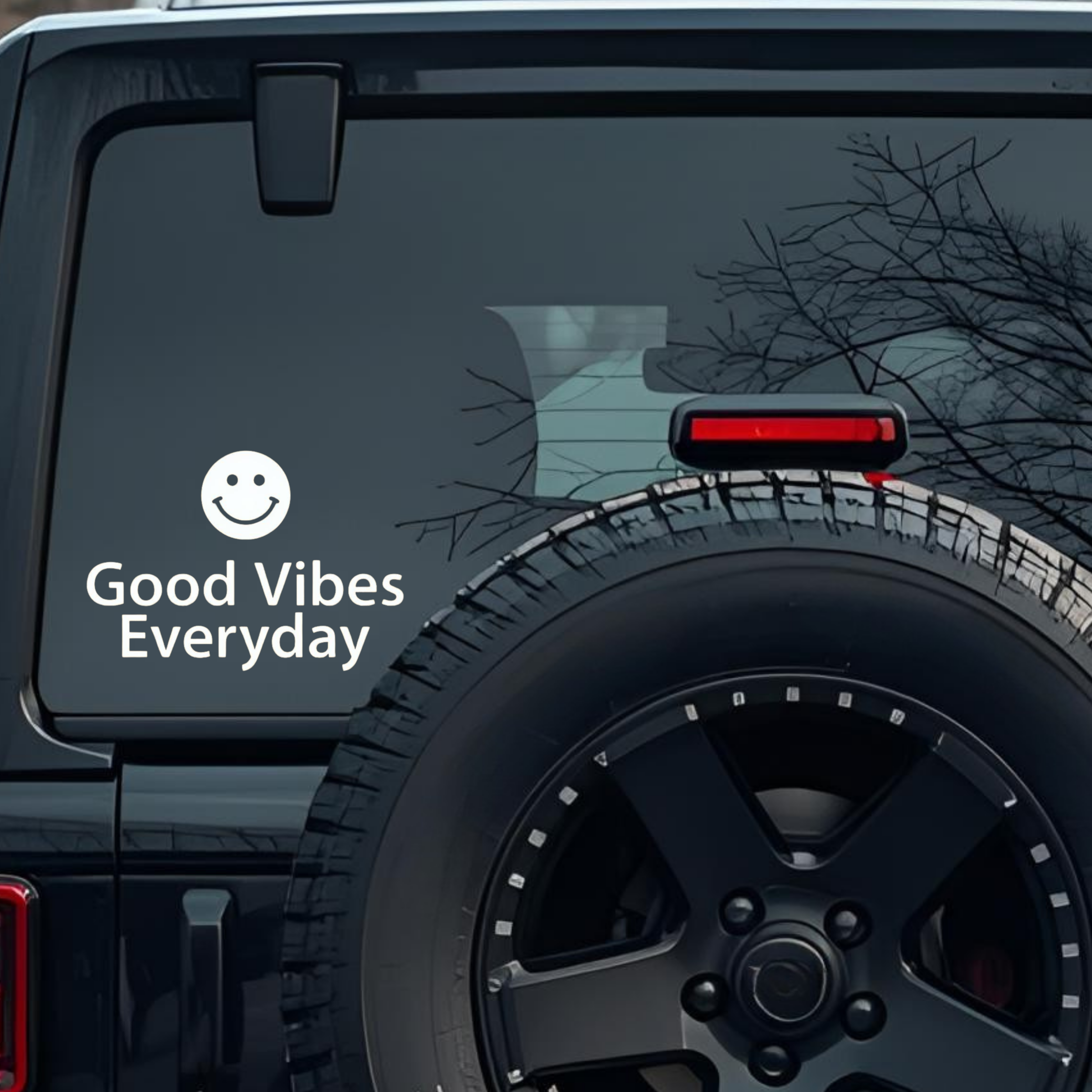 Good Vibes Everyday. Large 6 inch Premium Decal Sticker For Car Bumper Window Rear Windshield Sticke