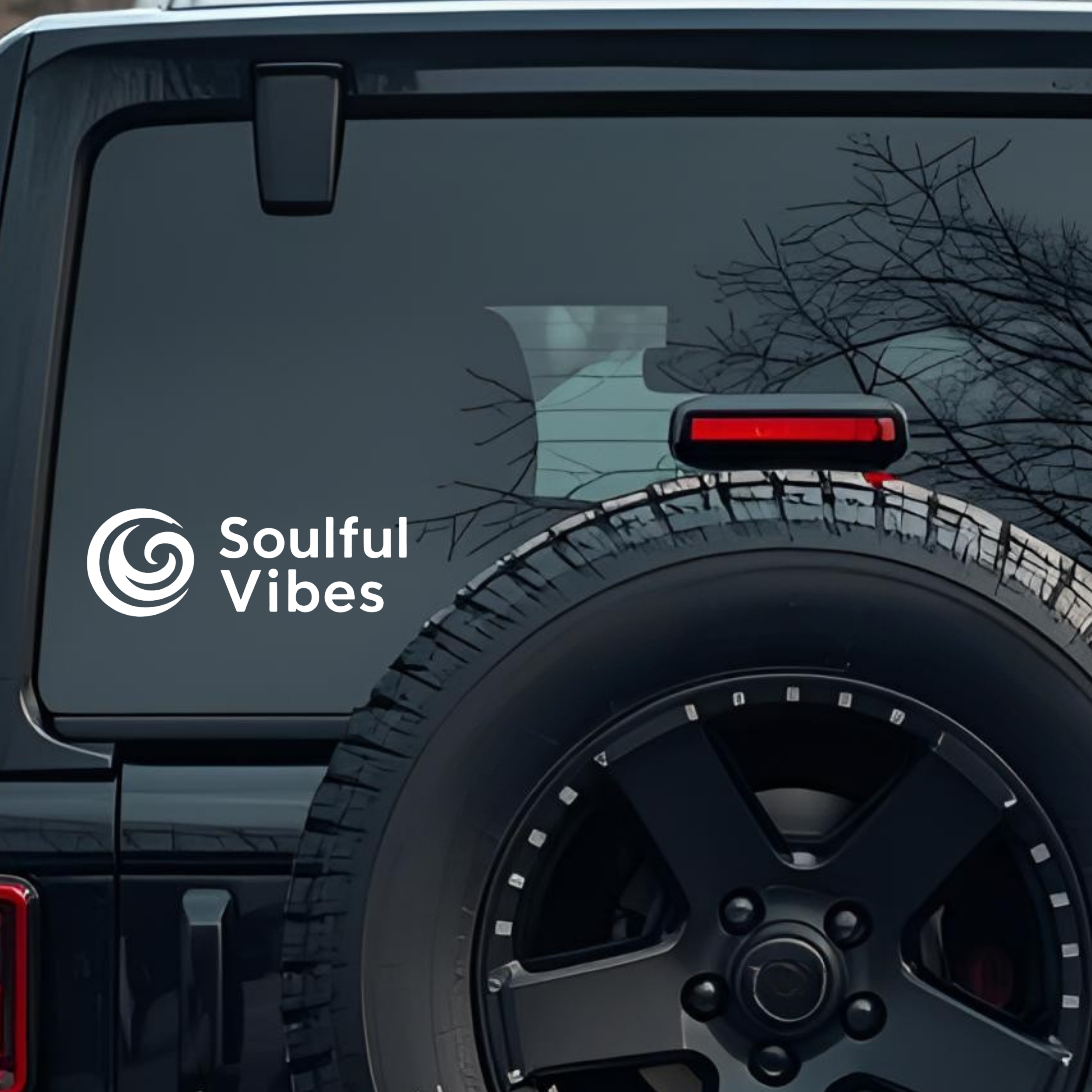 Soulful Vibes Large 6 inch Premium Decal Sticker For Car Bumper Window Rear Windshield Stickers, War