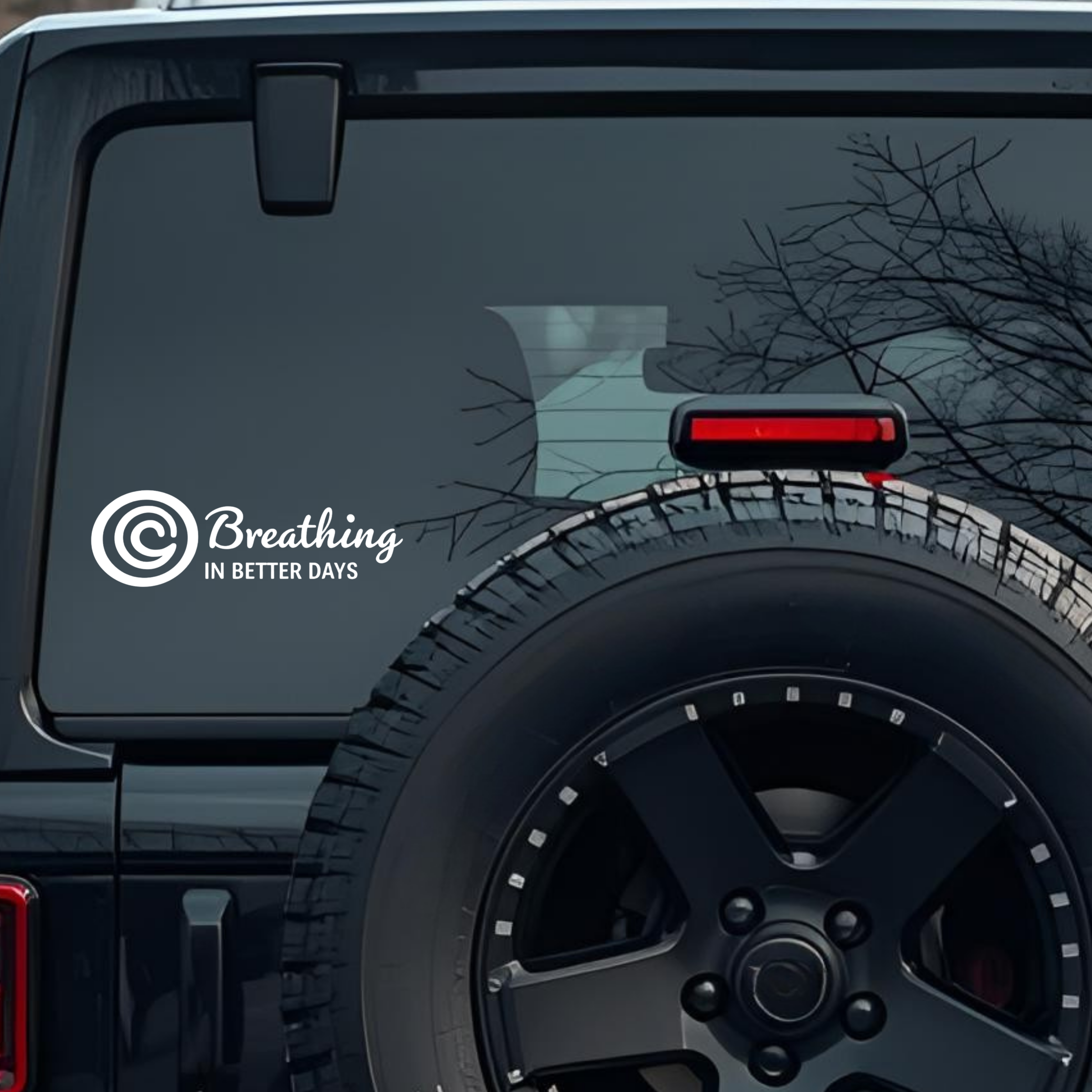 Breathing in Better Days Large 6 inch Premium Decal Sticker For Car Bumper Window Rear Windshield St