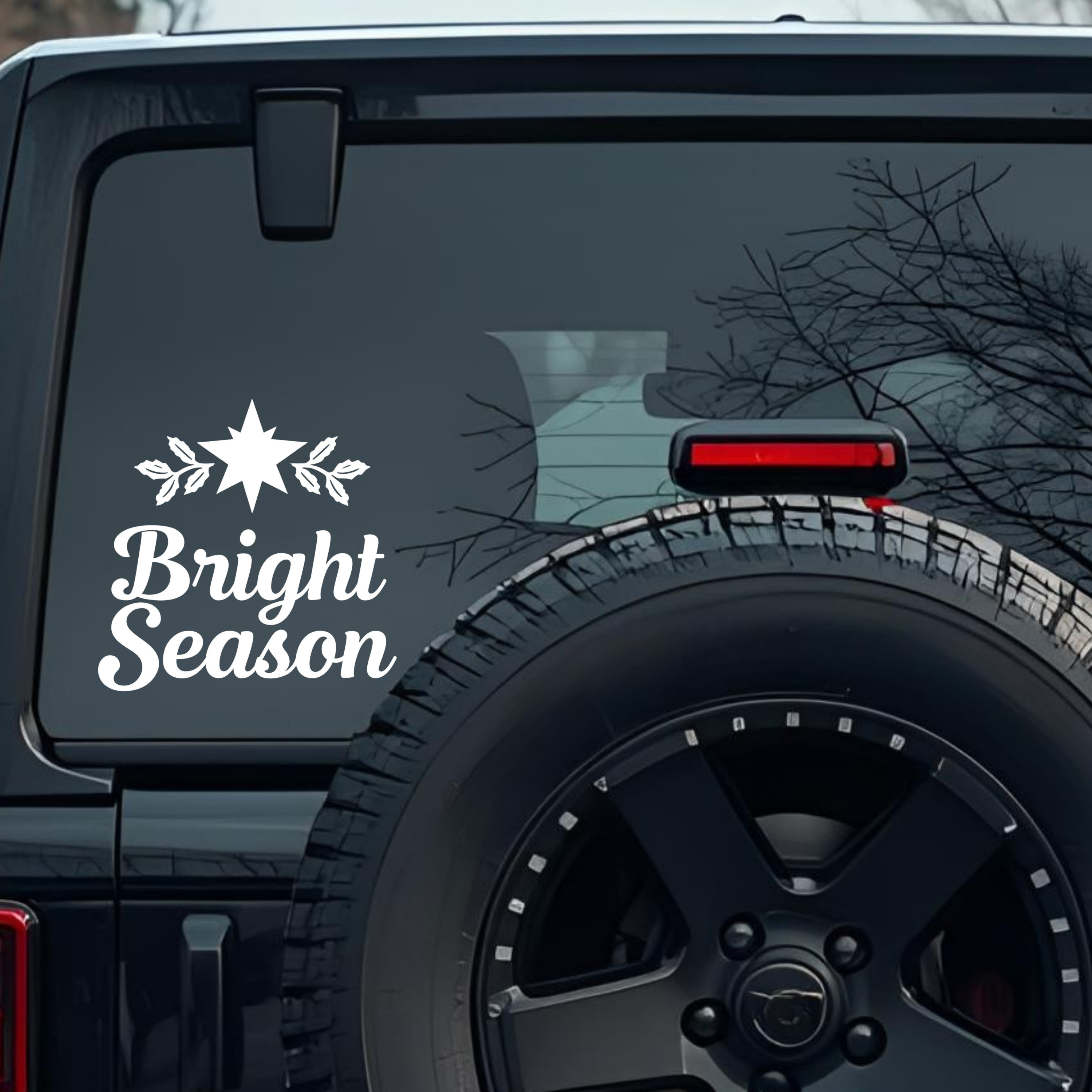 Bright Season Large 6 inch Premium Decal Sticker For Car Bumper Window Rear Windshield Stickers, War