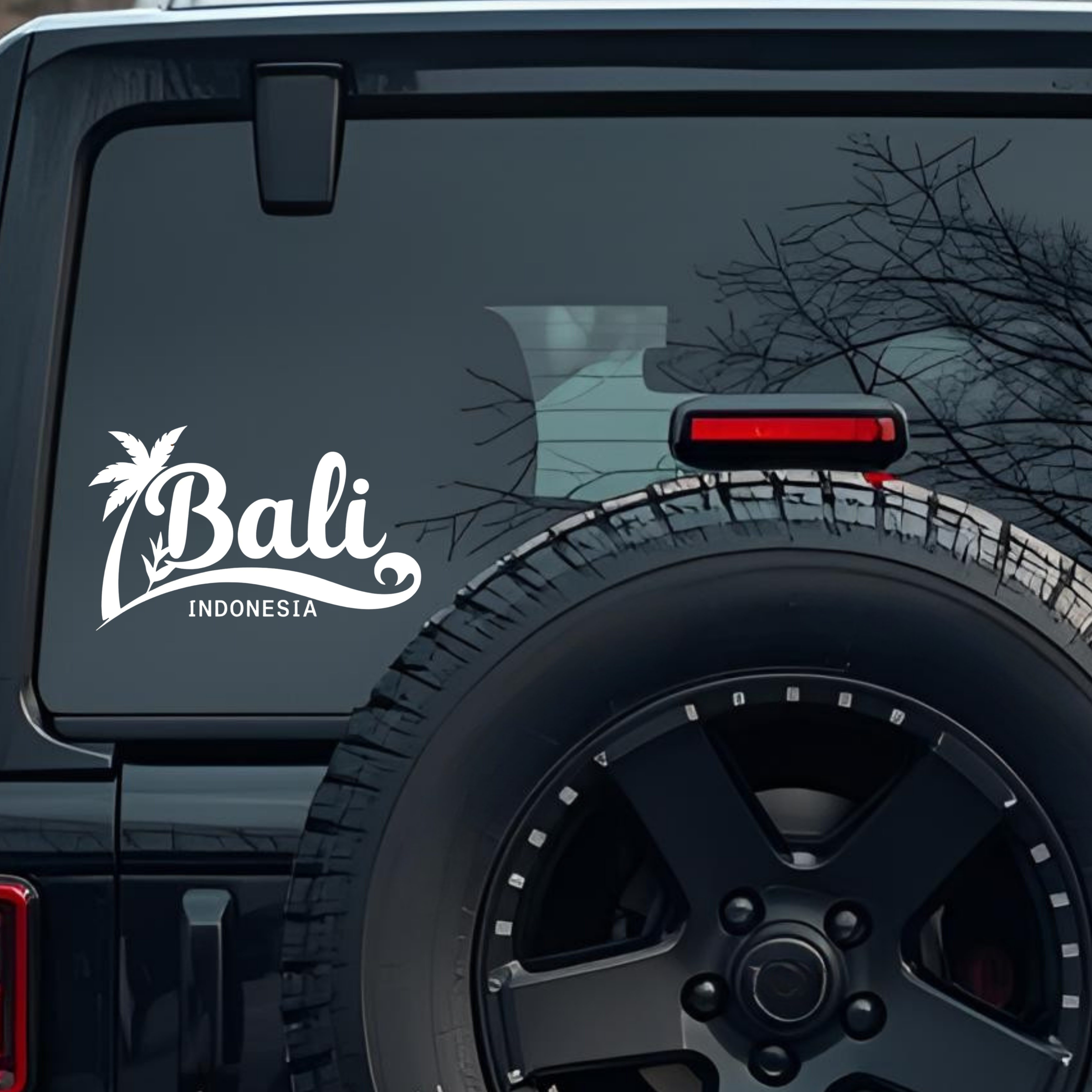 Bali Indonesia Large 6 inch Premium Decal Sticker For Car Bumper Window Rear Windshield Stickers, Wa