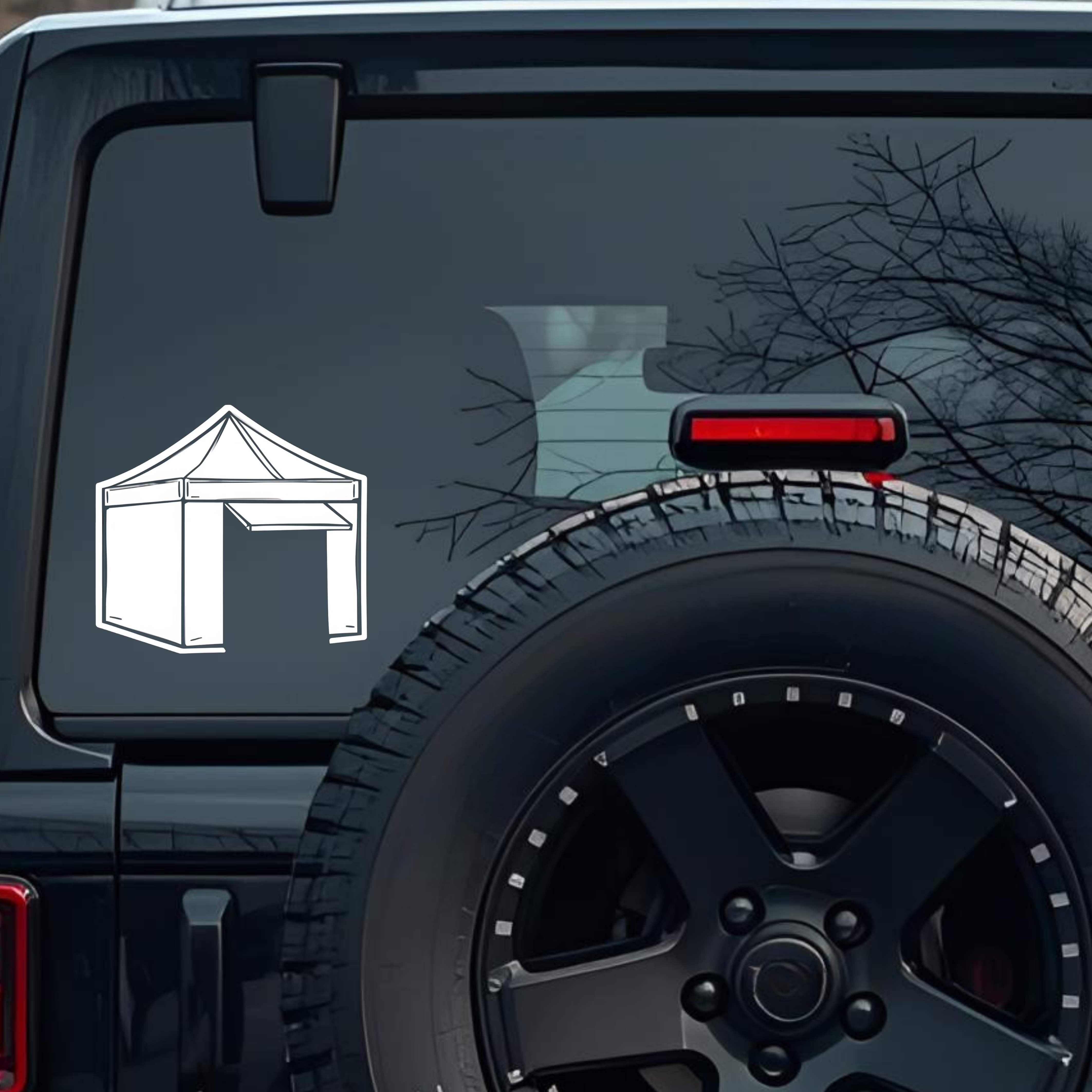 Elements in Outdoor Event, Camping, or Festival Themes Large 6 inch Premium Decal Sticker For Car Bu