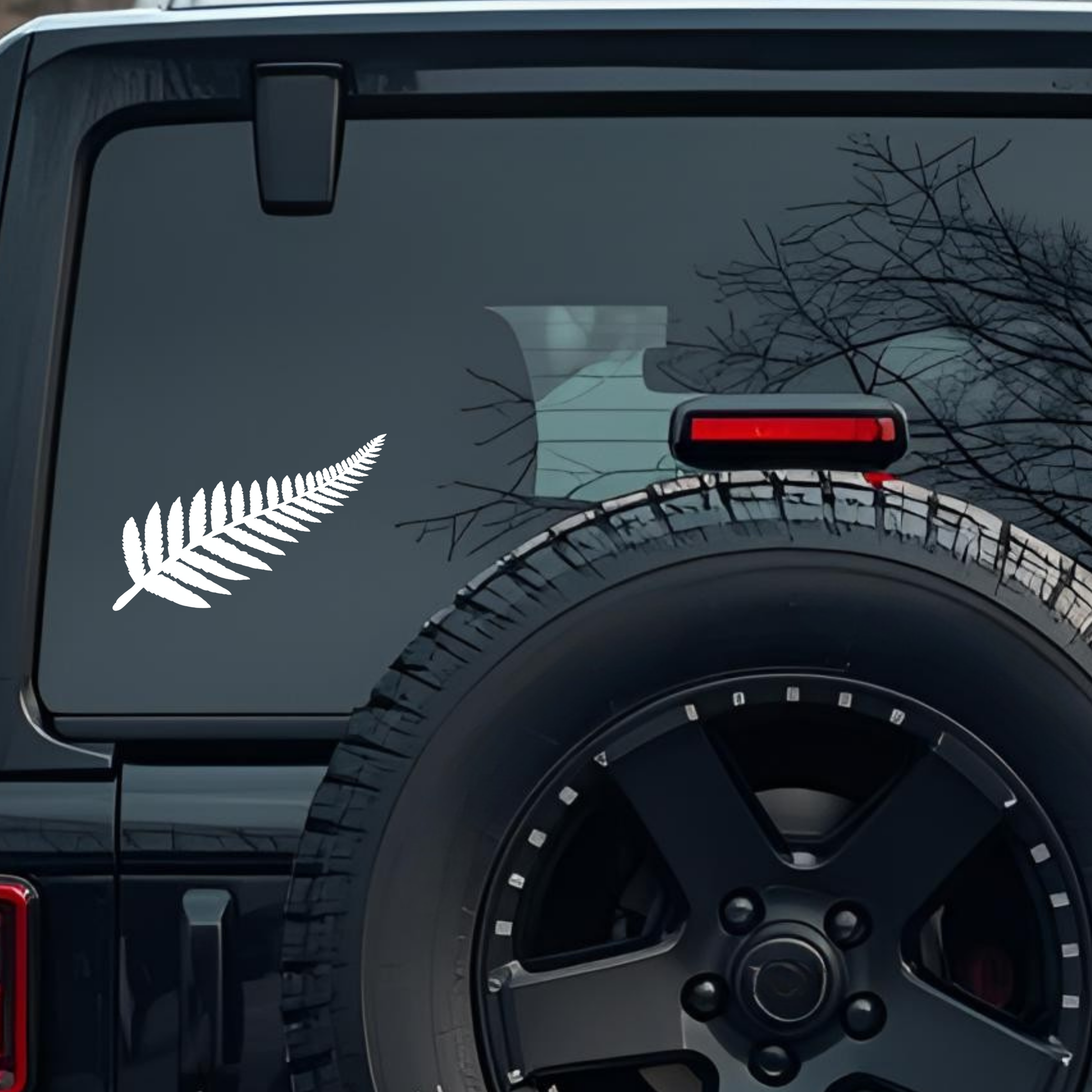 New Zealand Large 6 inch Premium Decal Sticker For Car Bumper Window Rear Windshield Stickers, Warni