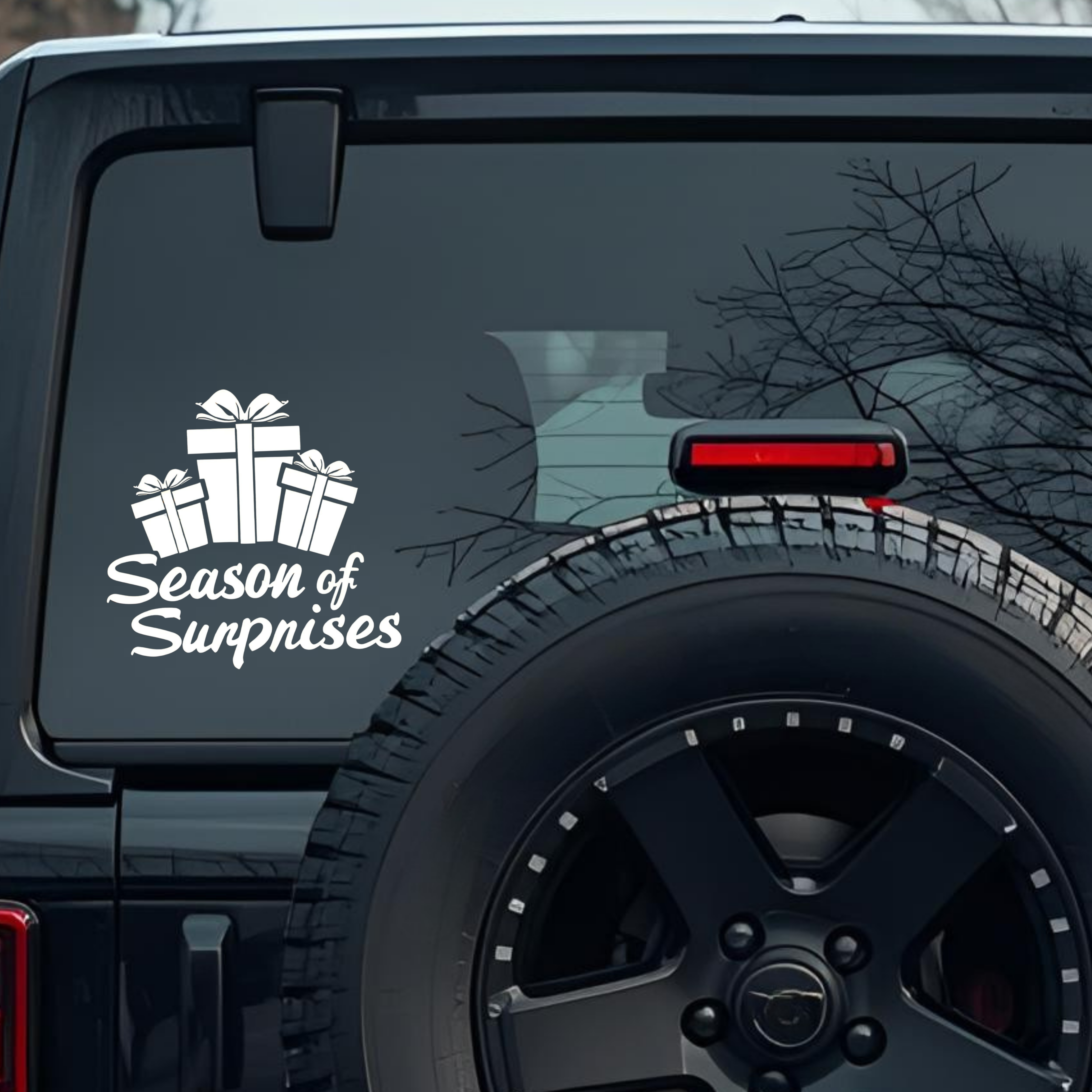 Season of Surprises Large 6 inch Premium Decal Sticker For Car Bumper Window Rear Windshield Sticker