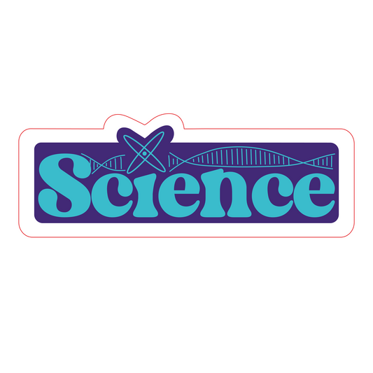 Inspirational Quote "Science" Motivational Sticker Vinyl Decal Motivation Stickers- 5" Vinyl Sticker Waterproof