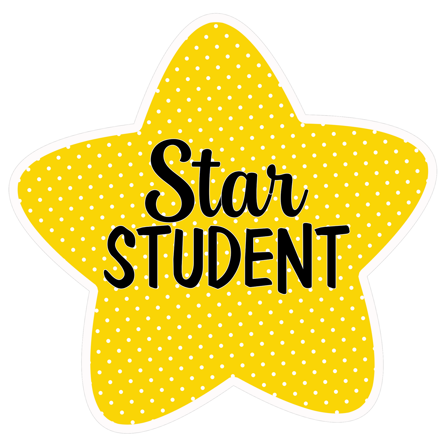 Inspirational Quote "Star Students" Motivational Sticker Vinyl Decal Motivation Stickers- 5" Vinyl Sticker Waterproof