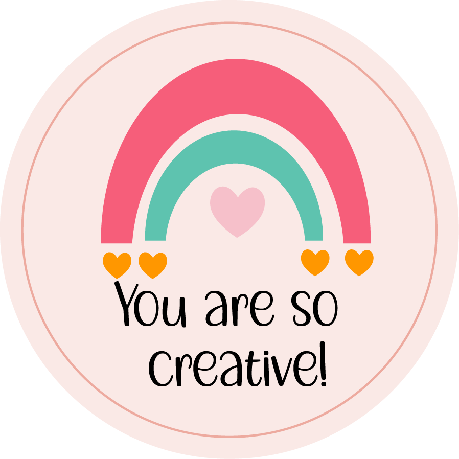Inspirational Quote "You are So Creative! Quate Sticker" Motivational Sticker Vinyl Decal Motivation Stickers- 5" Vinyl Sticker Waterproof