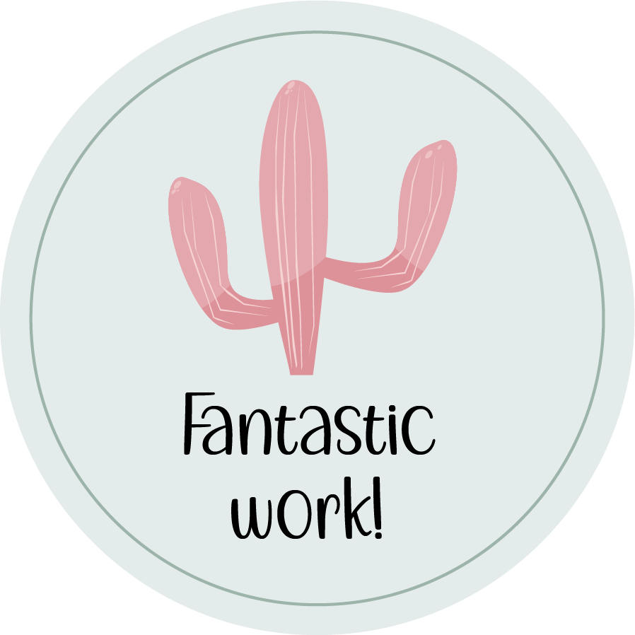 Inspirational Quote "Fantastic Work!" Motivational Sticker Vinyl Decal Motivation Stickers- 5" Vinyl Sticker Waterproof