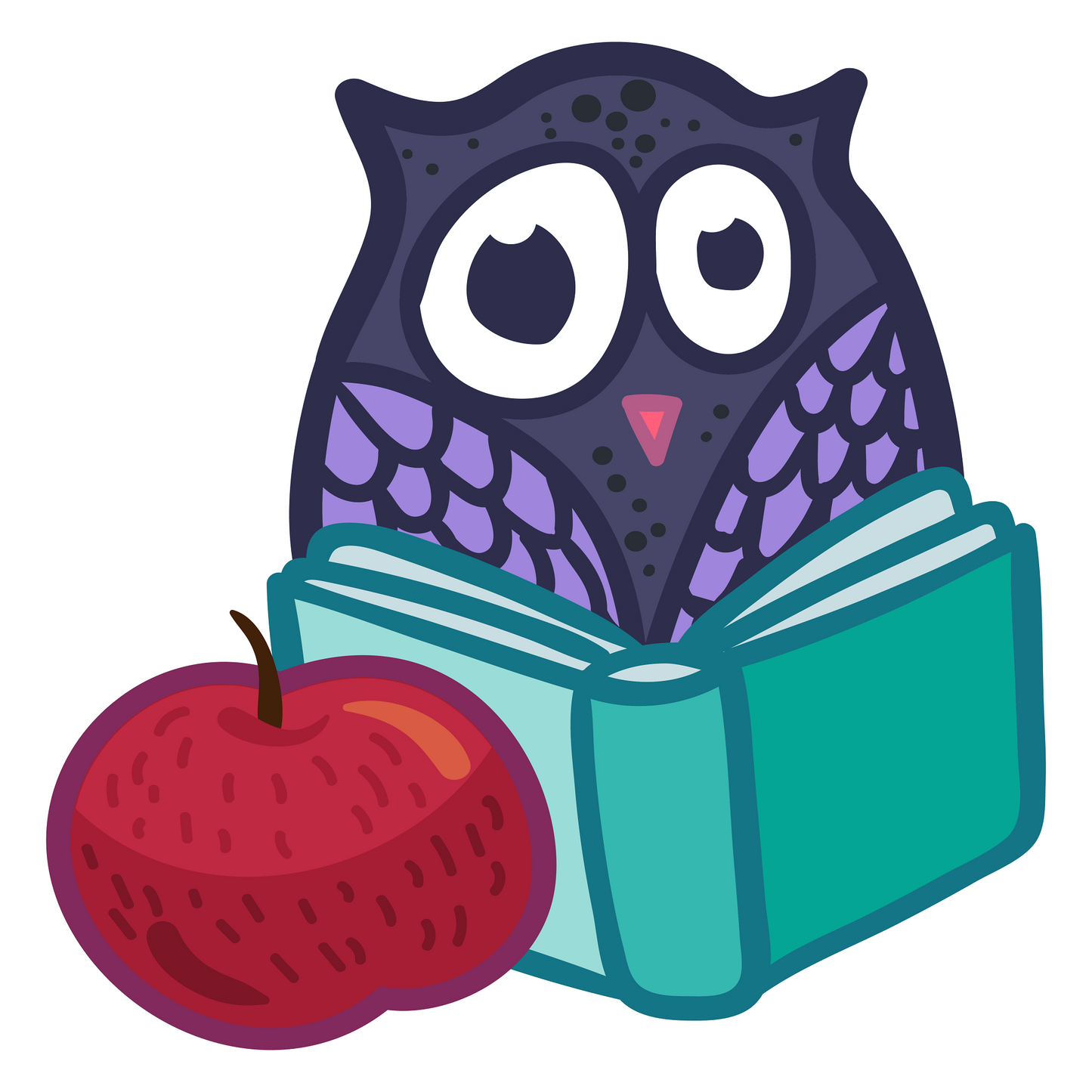 Inspirational Quote "Reading Owl" Motivational Sticker Vinyl Decal Motivation Stickers- 5" Vinyl Sticker Waterproof