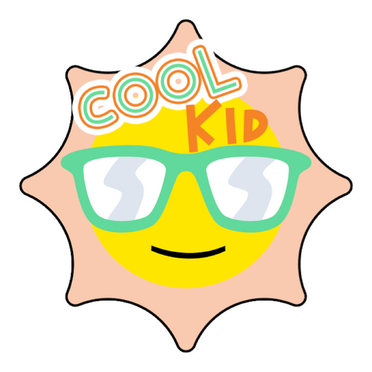 Inspirational Quote "Cool Kid" Motivational Sticker Vinyl Decal Motivation Stickers- 5" Vinyl Sticker Waterproof