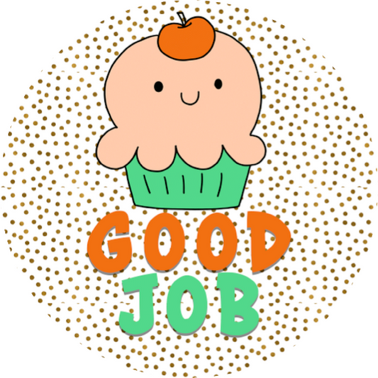 Inspirational Quote "Good Job" Motivational Sticker Vinyl Decal Motivation Stickers- 5" Vinyl Sticker Waterproof