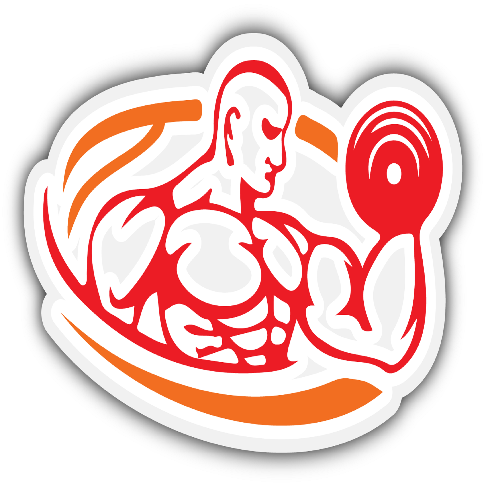 Inspirational Quote Body Fitness Sticker Motivational Sticker Vinyl Decal Motivation Stickers- 5" Vinyl Sticker Waterproof