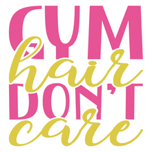 Inspirational Quote Gym Hair Don't Care Motivational Sticker Vinyl Decal Motivation Stickers- 5