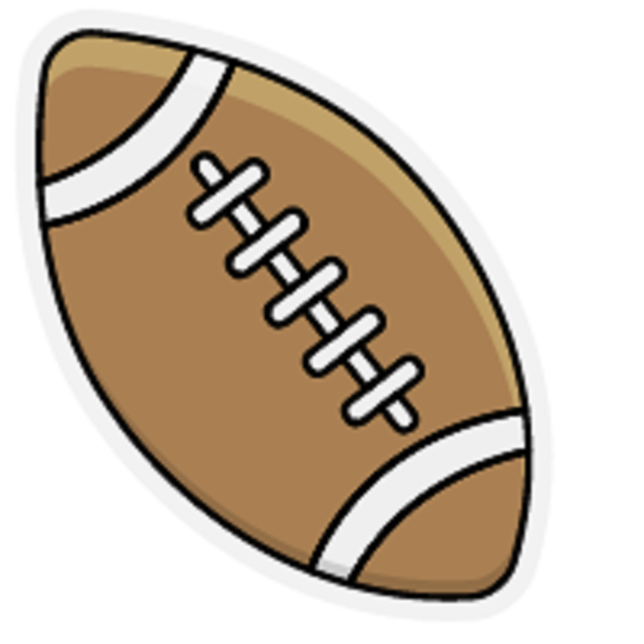 Inspirational Quote Football Sticker Motivational Sticker Vinyl Decal Motivation Stickers- 5" Vinyl Sticker Waterproof